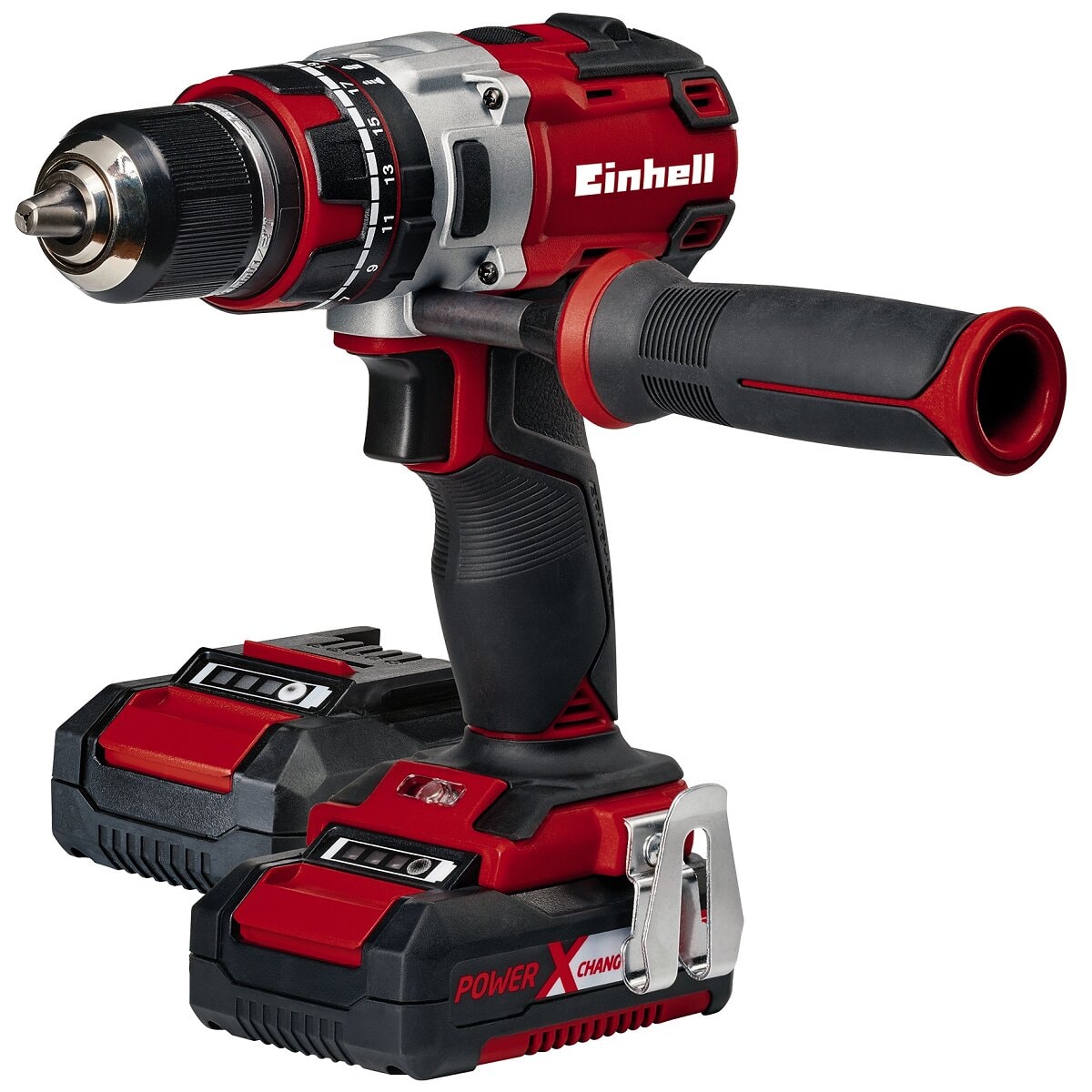 Einhell - Taladro Percutor a Batería 20 V TE-CD 18 Li Power X-Change. - Image 1