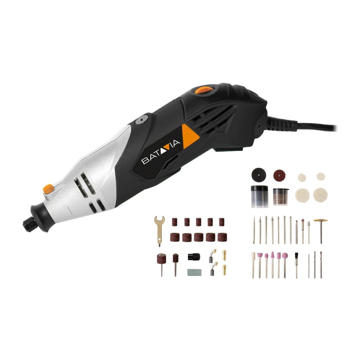 BATAVIA - Mini-Herramienta Rotativa 170 W + 125 Pzs. - Image 1