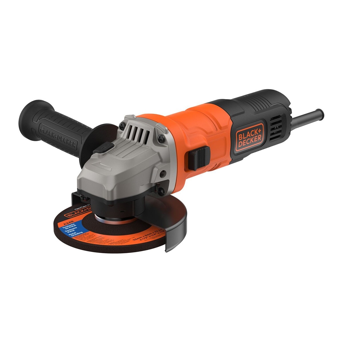 BLACK+DECKER - Amoladora Eléctrica con cable a red 710W Ø 115 mm. - Image 1