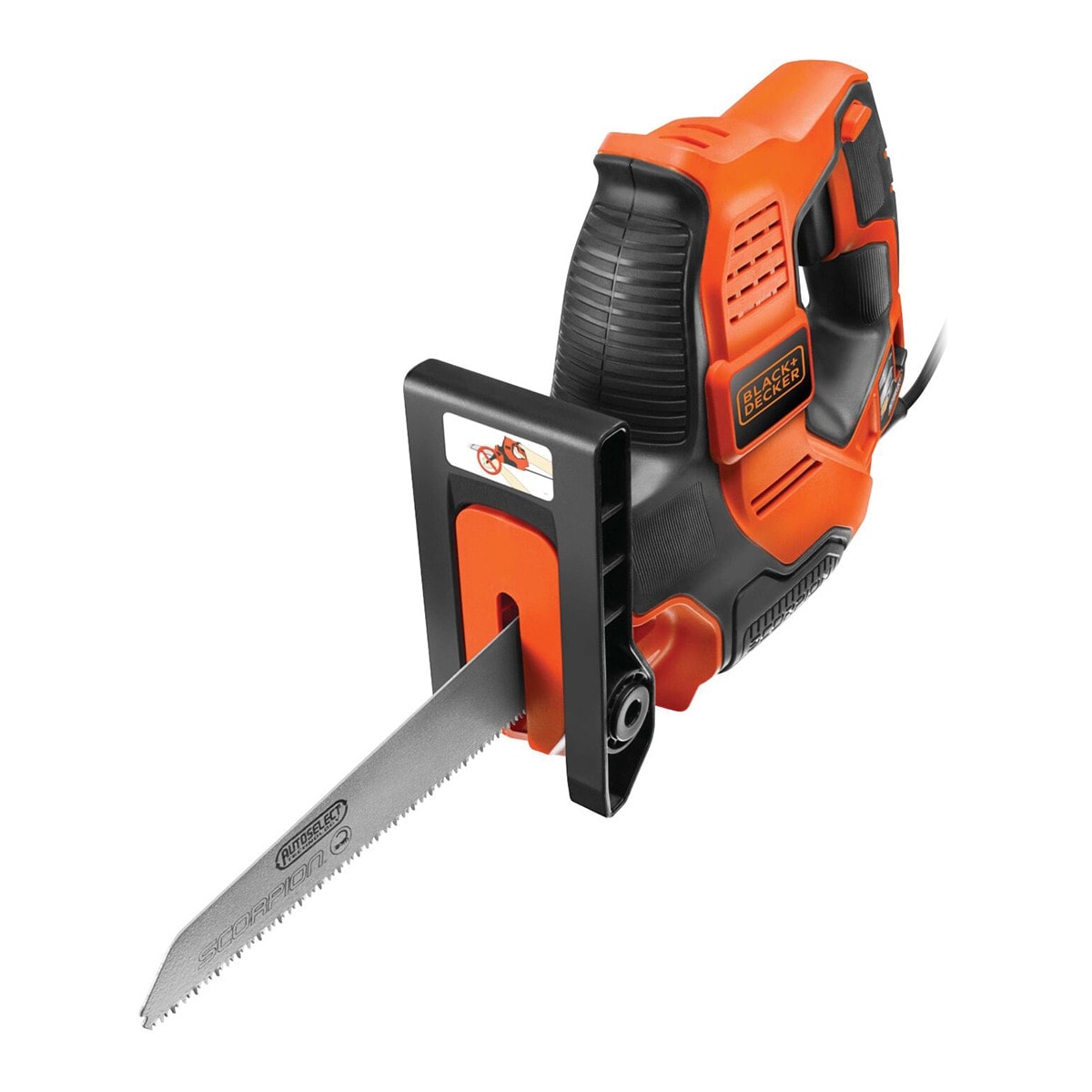 BLACK+DECKER - Sierra de Sable Eléctrica a red 500 W RS890K. - Image 1