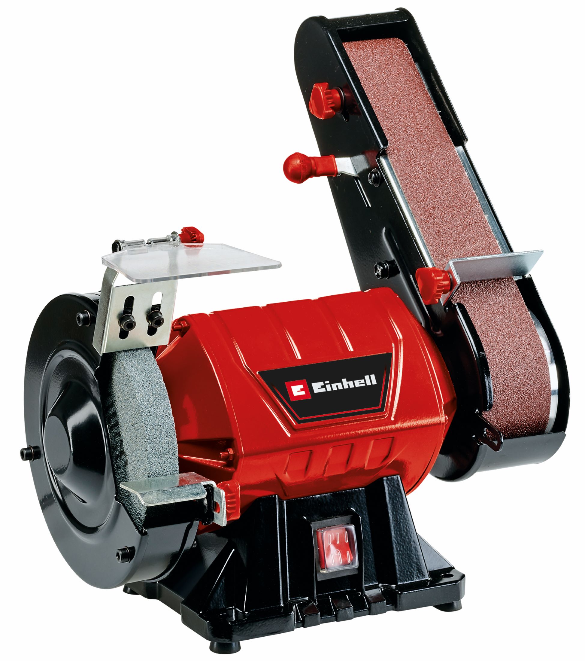 Einhell - Esmeriladora - Lijadora de banda combinada Eléctrica con cable a red 350 W TC-US 350. - Image 1