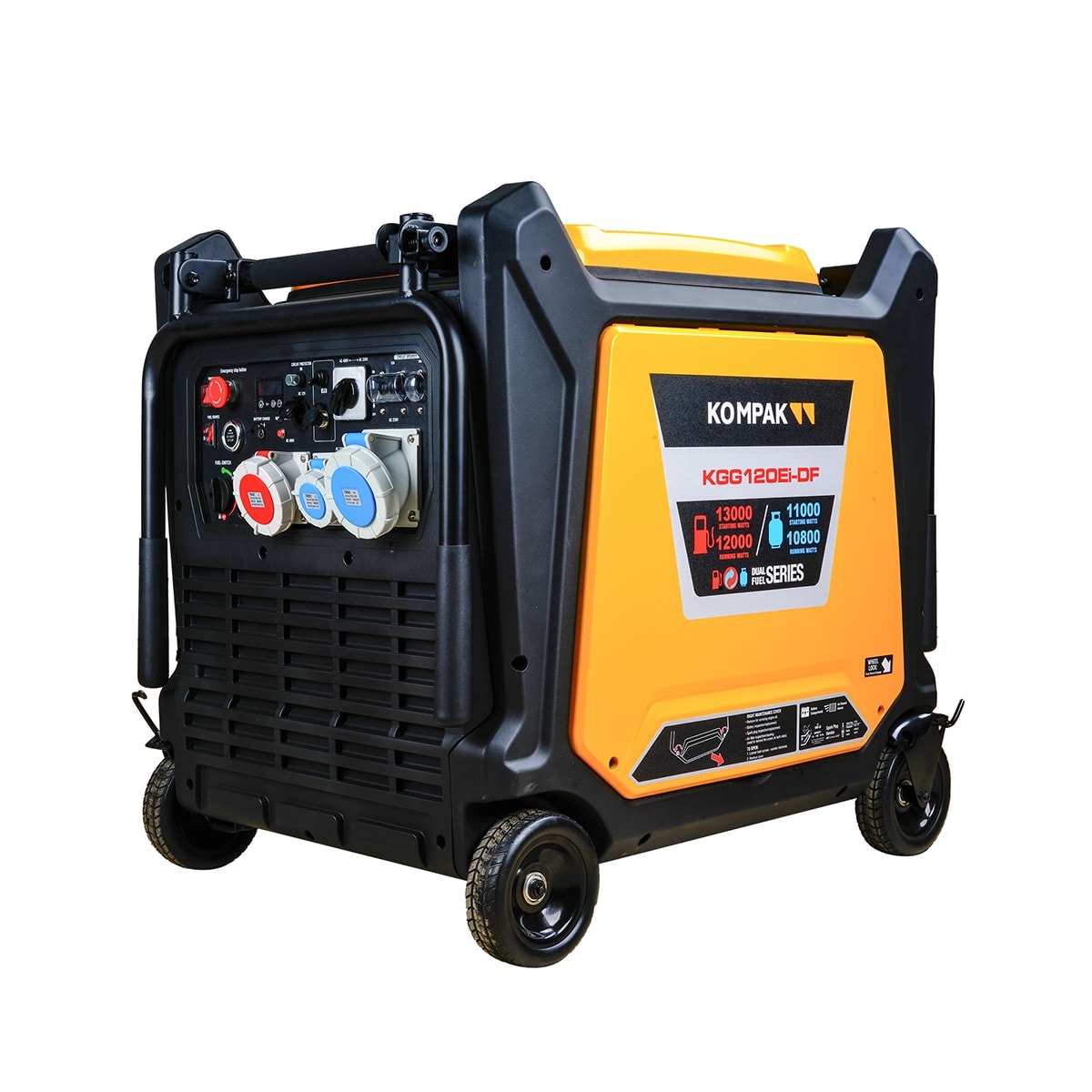KOMPAK - Generador Inverter Dual Fuel Kompak KGG120Ei-DF. - Image 1