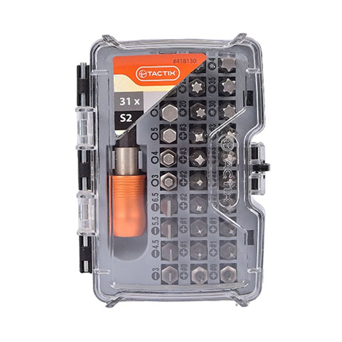 TACTIX - Juego 31 Puntas con Estuche. - Image 1
