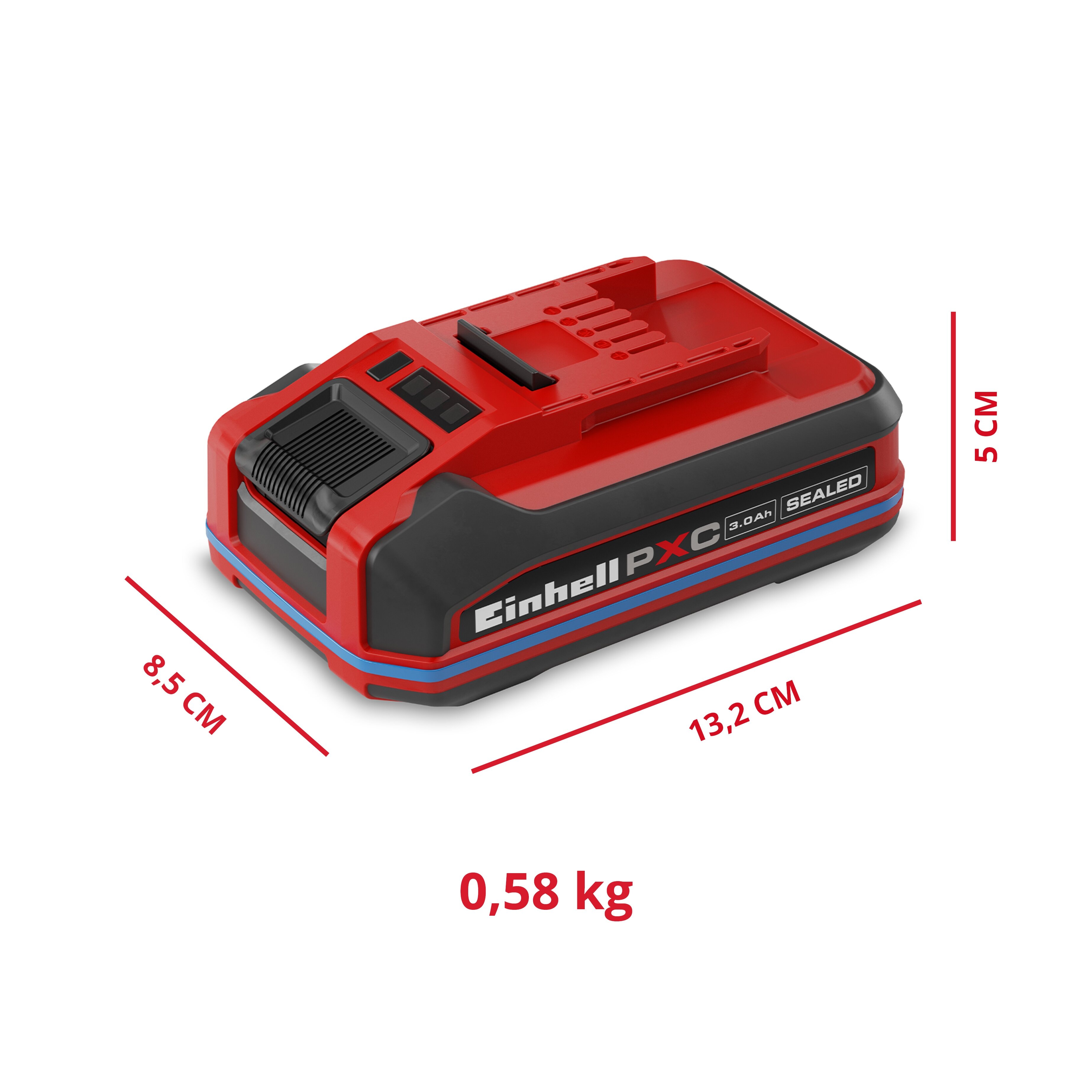 Einhell - Batería 18V 3,0Ah Sealed PXC Plus 2, Battery. - Image 1