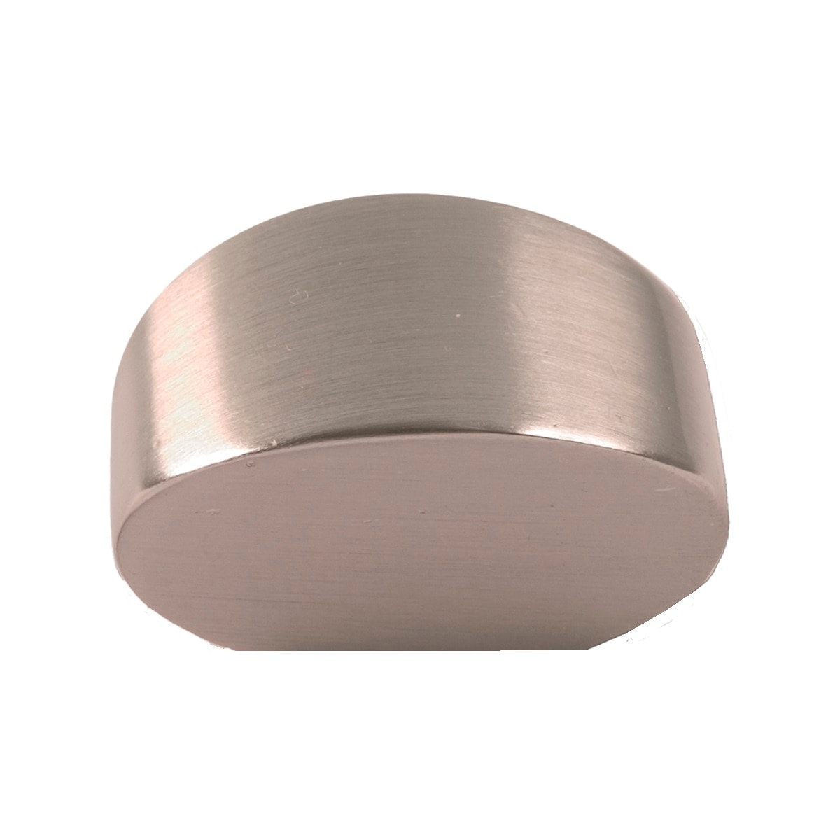 Nesu - Pomo Zamak Níquel Cepillado 30 mm. - Image 1