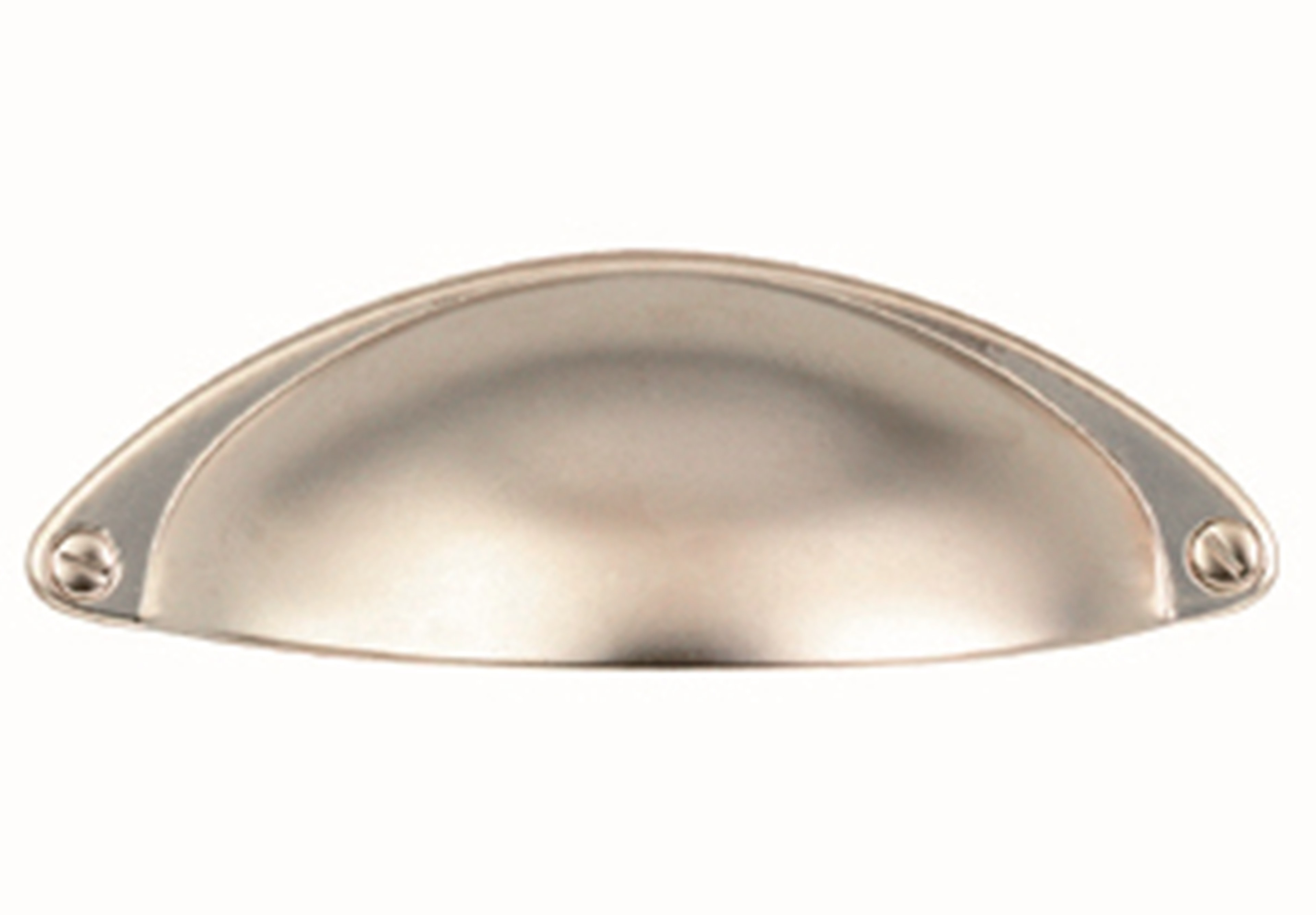 Nesu - Pomo Zamak Níquel Mate Concha. - Image 1