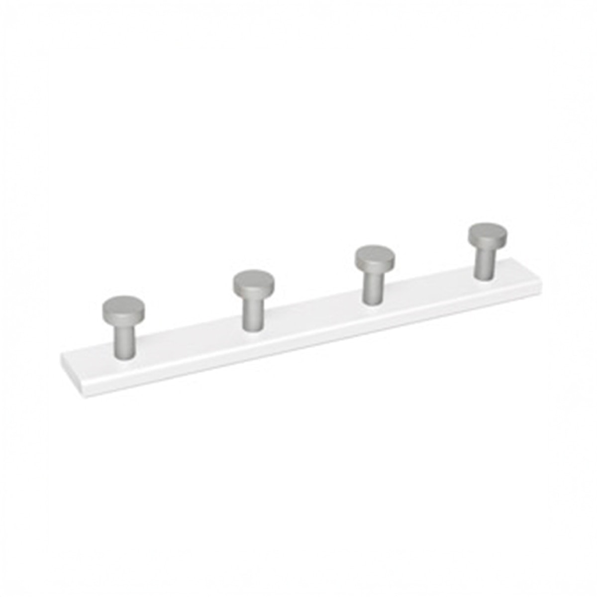 Nesu - Percha Pared Madera Lacada 4 Pomos. - Image 1