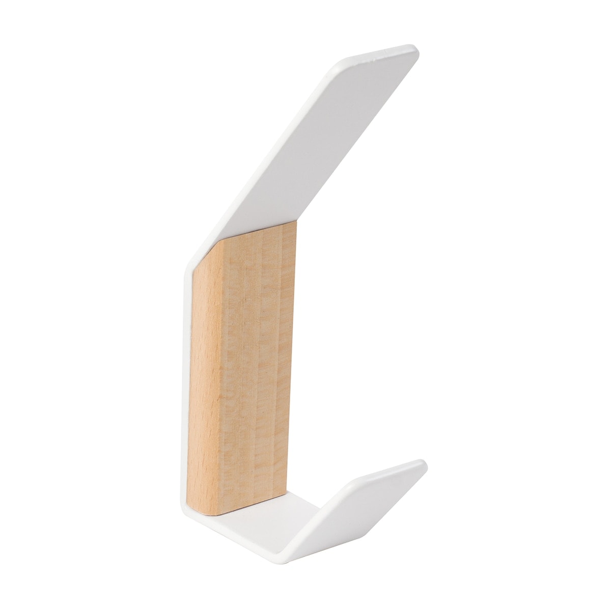 Nesu - Gancho blanco con aplique haya - C1-948BLHN. - Image 1