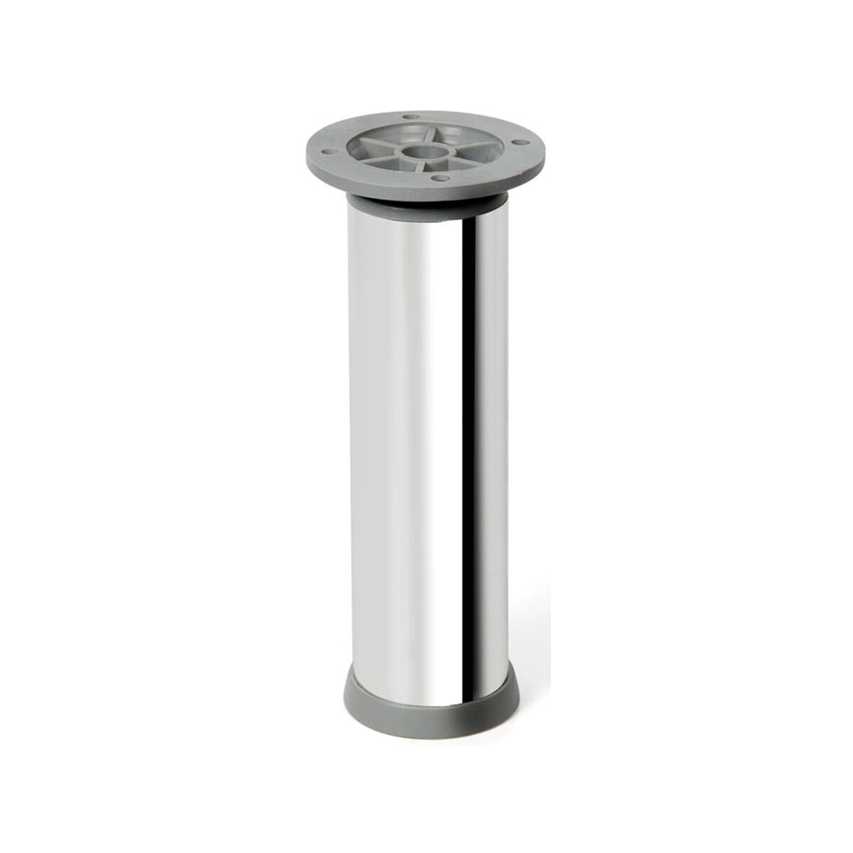 Nesu - Pata Regulable Aluminio Redonda. - Image 1