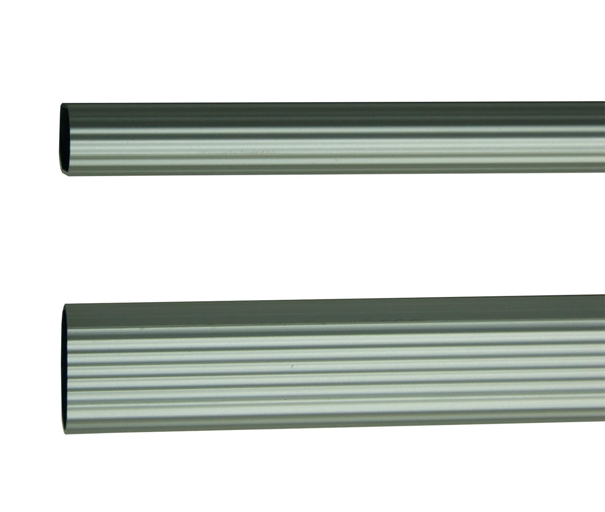 M.Pascual - Barra Armario Ovalada Aluminio Ø 30 x 15 mm. - Image 1
