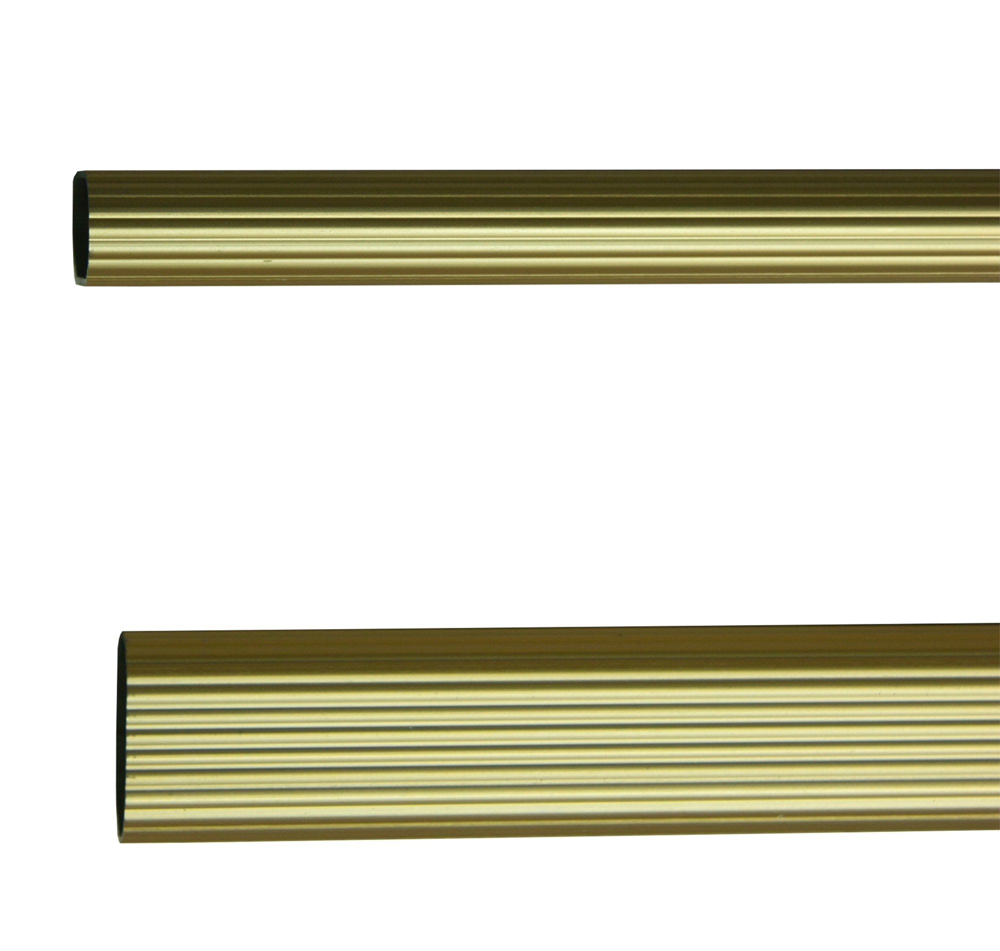 M.Pascual - Barra Armario Ovalada Aluminio Ø 30 x 15 mm. - Image 1