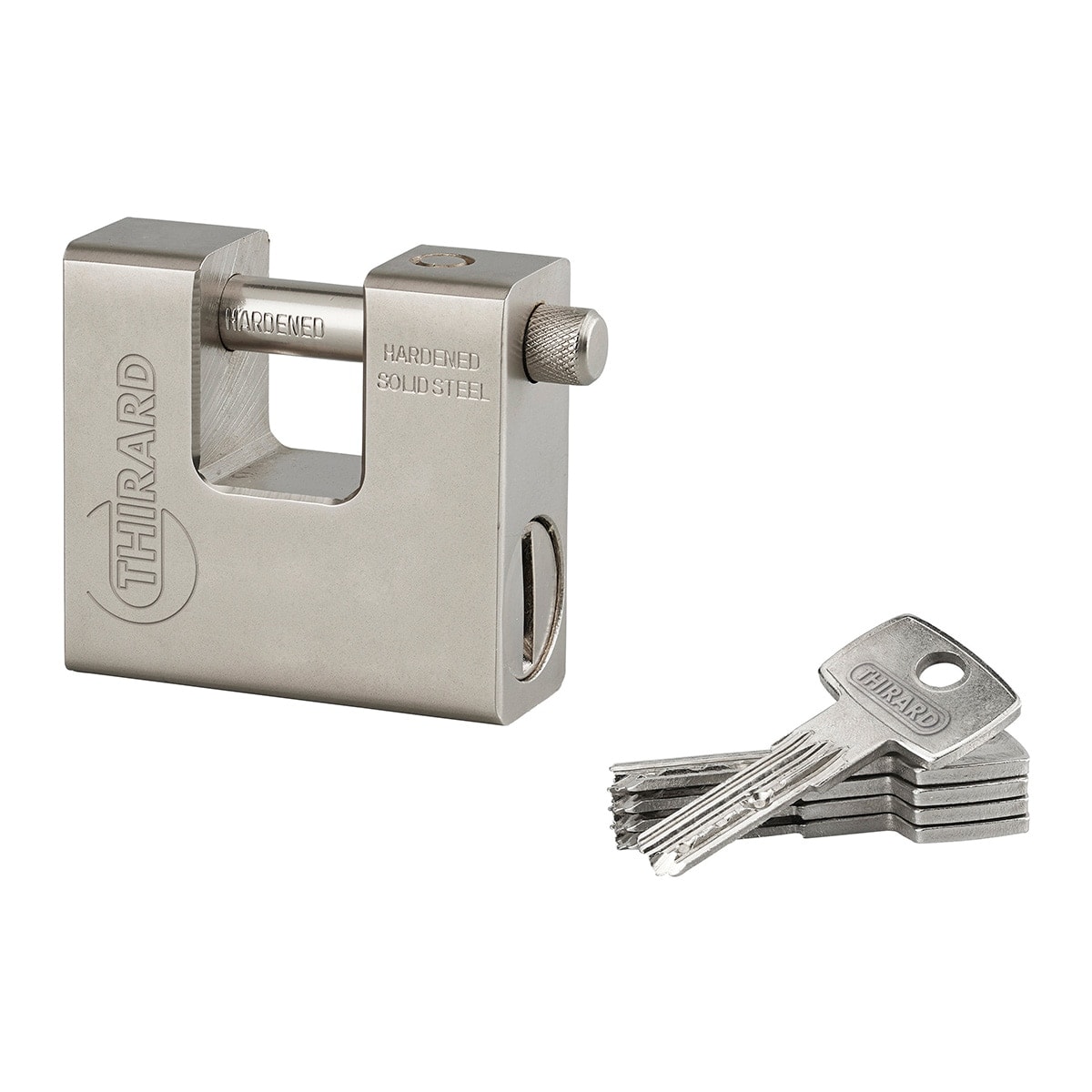 Thirard - Candado Acero Thor 74 mm Llave. - Image 1