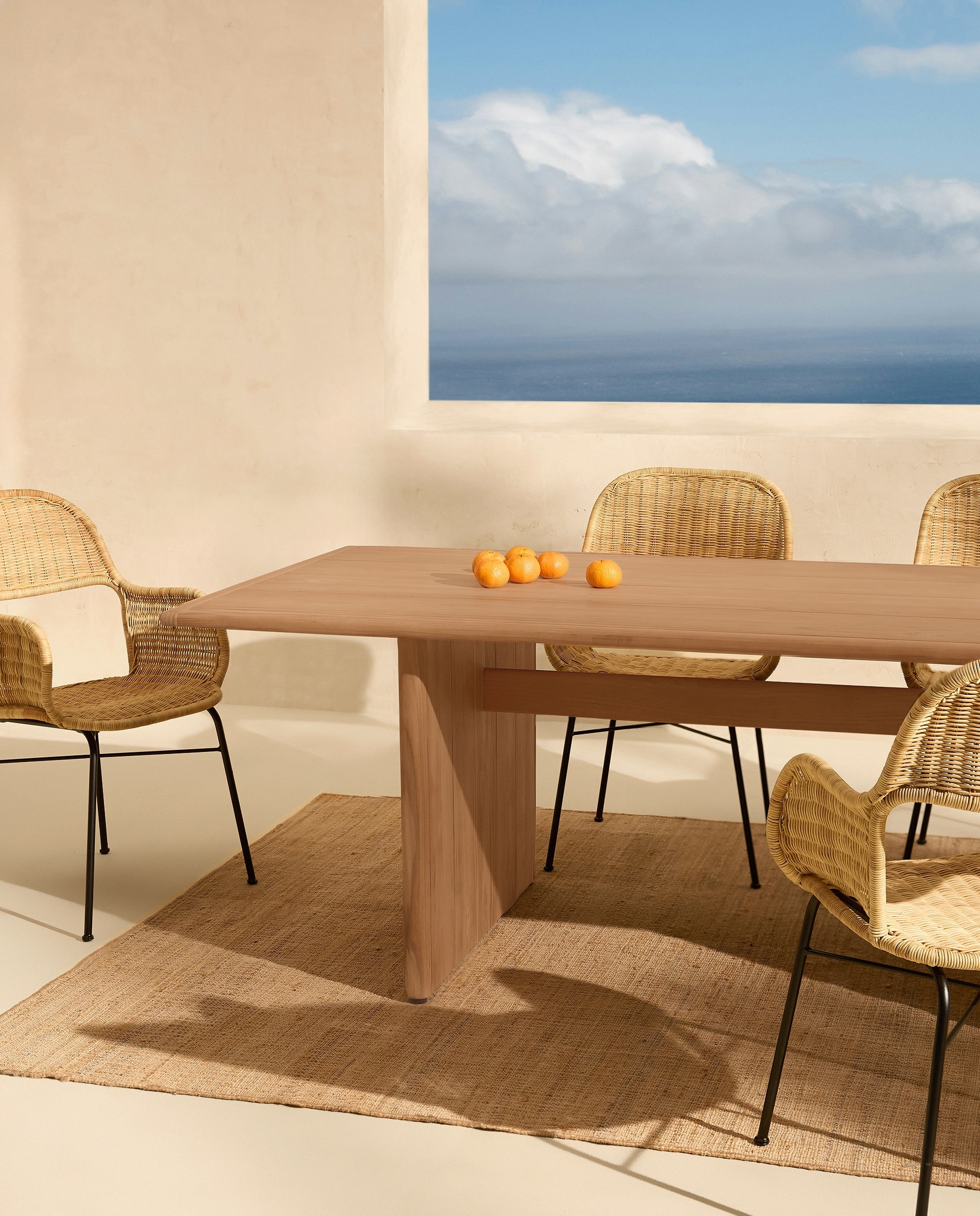 El Corte Inglés - Colección de jardín mesa Málaga y sillón Davao. - Image 1