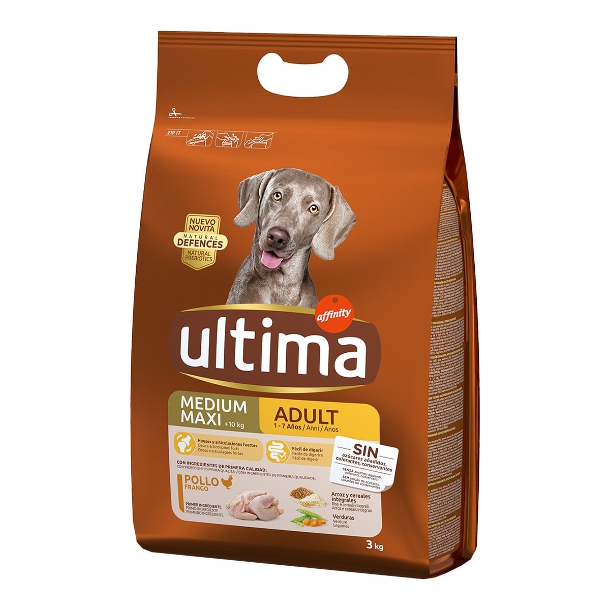 Ultima - Pienso para perros adultos Ultima Medium-Maxi pollo. - Image 1