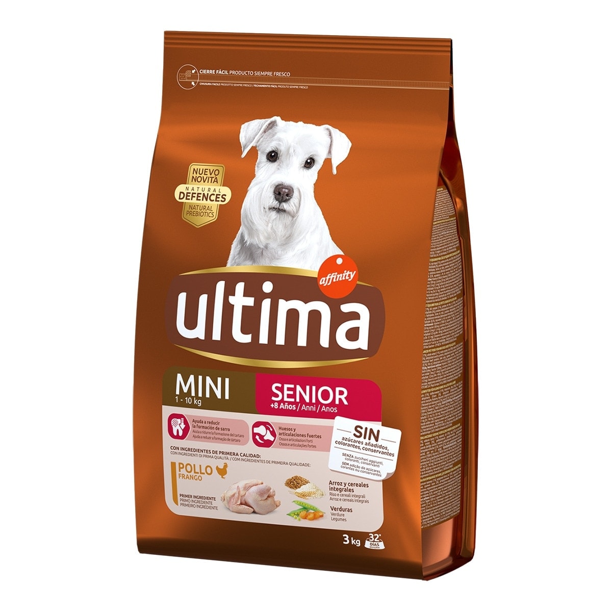 Ultima - Pienso para perros senior minis Ultima pollo. - Image 1