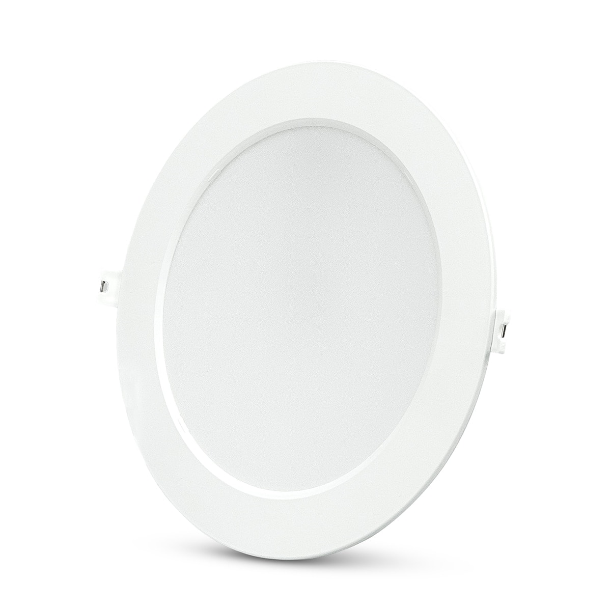 GARZA - Downlight empotrable circular blanco acrílico GARZA extraplano 18W 1950LM 6500K. Pack 1+1. - Image 1