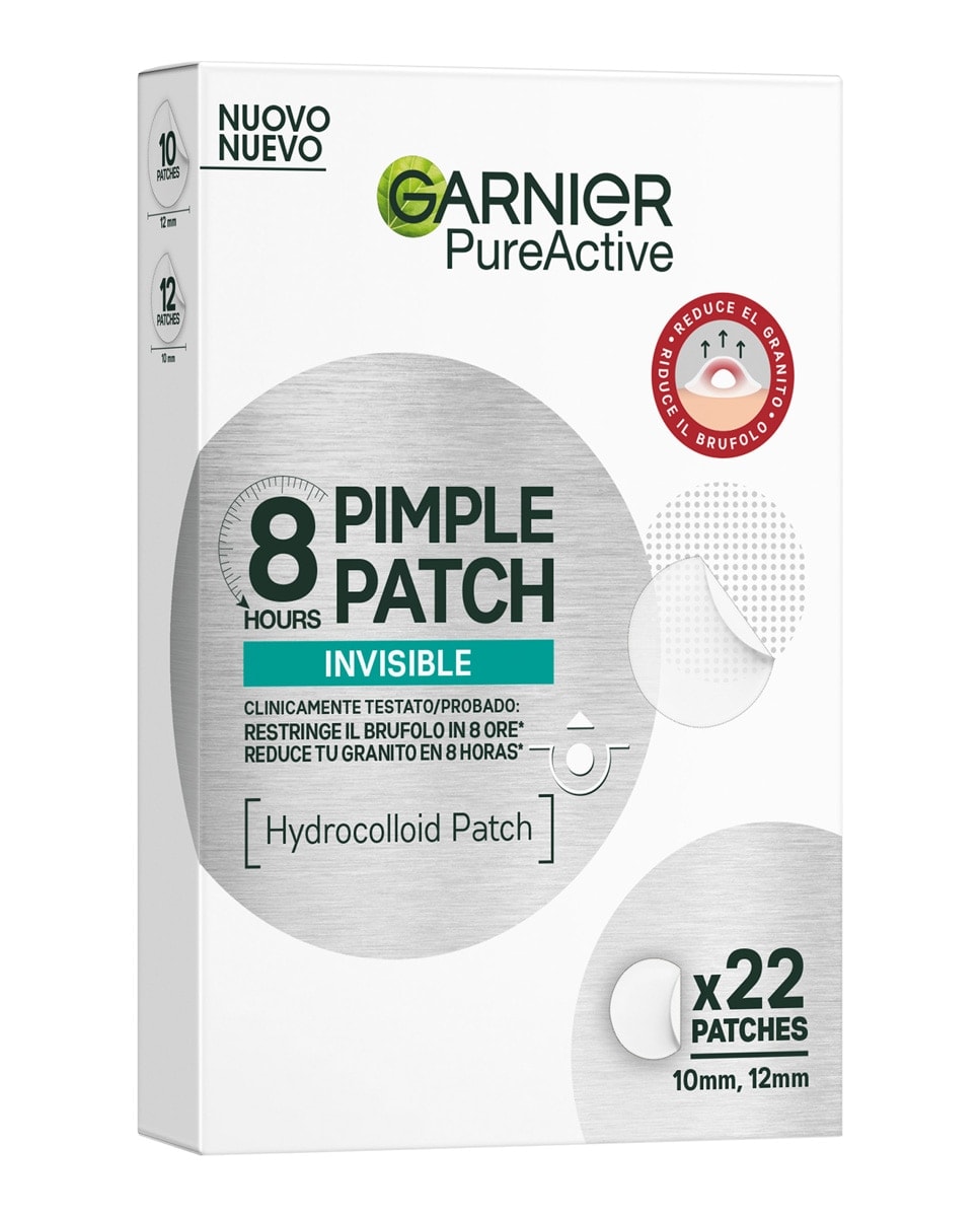 Garnier - Parches Antigranitos Pure Active Pimle Patch 22 unidades Garnier. - Image 1