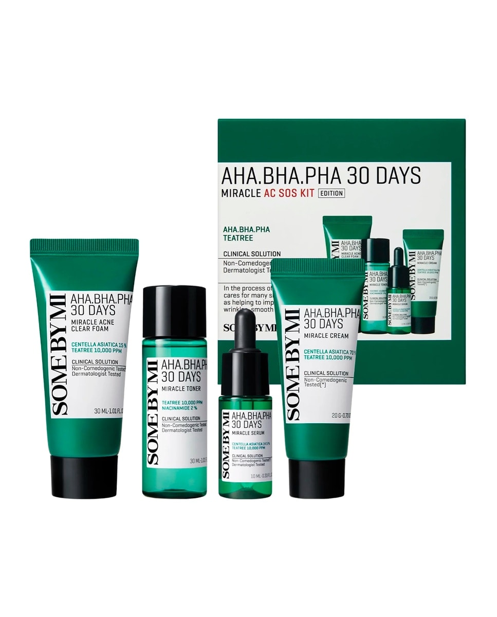 SOME BY MI - Kit S.O.S Aha-Bha-Pha 30 Days Miracle Ac Some By Mi. - Image 1