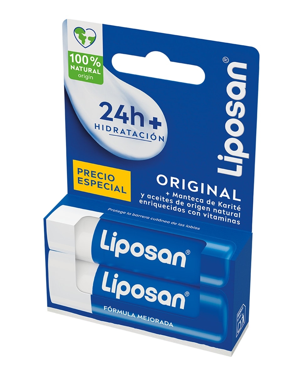 Liposan - Pack Bálsamo Labial Liposan Original 4,8 g. - Image 1