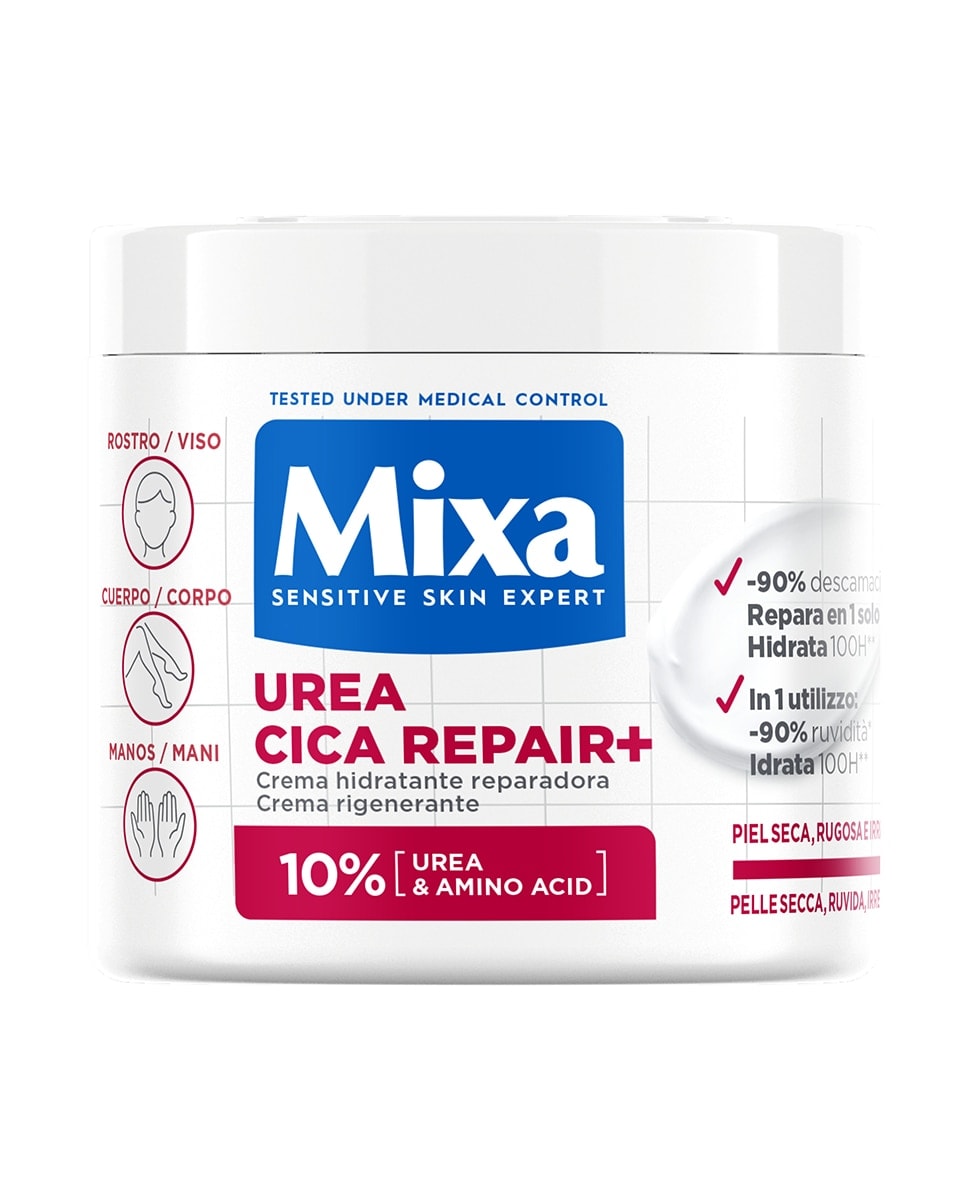 Mixa - Crema Cuerpo Tarro Urea 400 ml Mixa. - Image 1