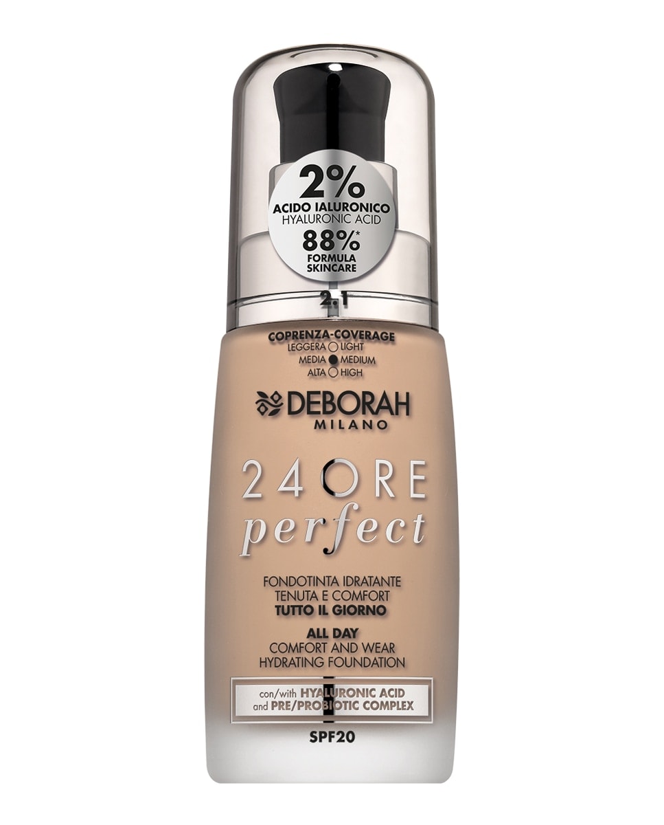 Deborah Milano - Base de maquillaje 24ore perfect SPF 20 Deborah Milano. - Image 1