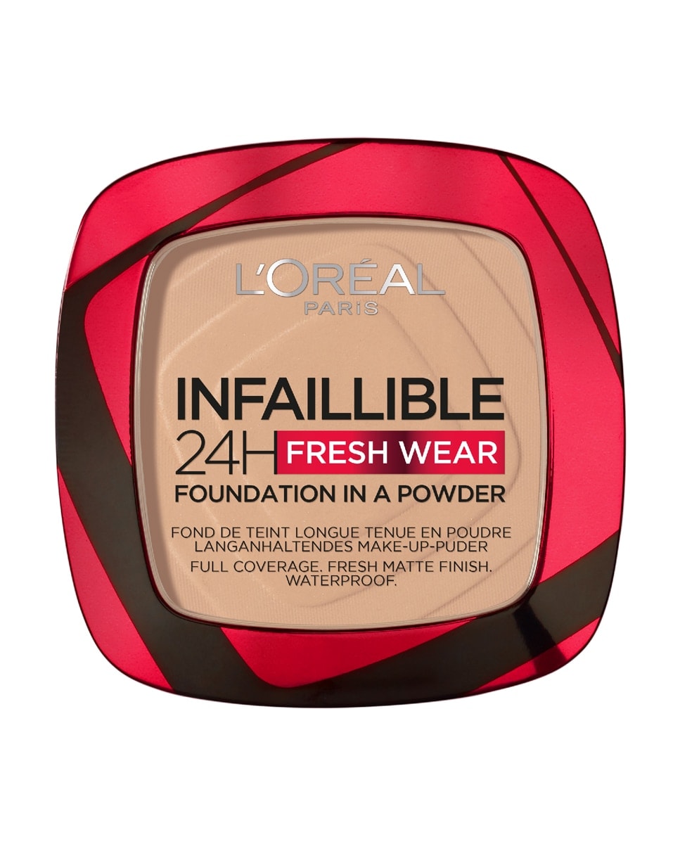 L'Oréal Paris - Polvos compactos mate de larga duración Infalible 24h L'Oréal Paris. - Image 1