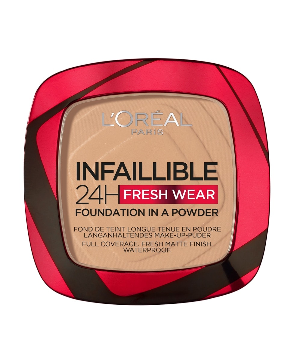 L'Oréal Paris - Polvos compactos mate de larga duración Infalible 24h L'Oréal Paris. - Image 1