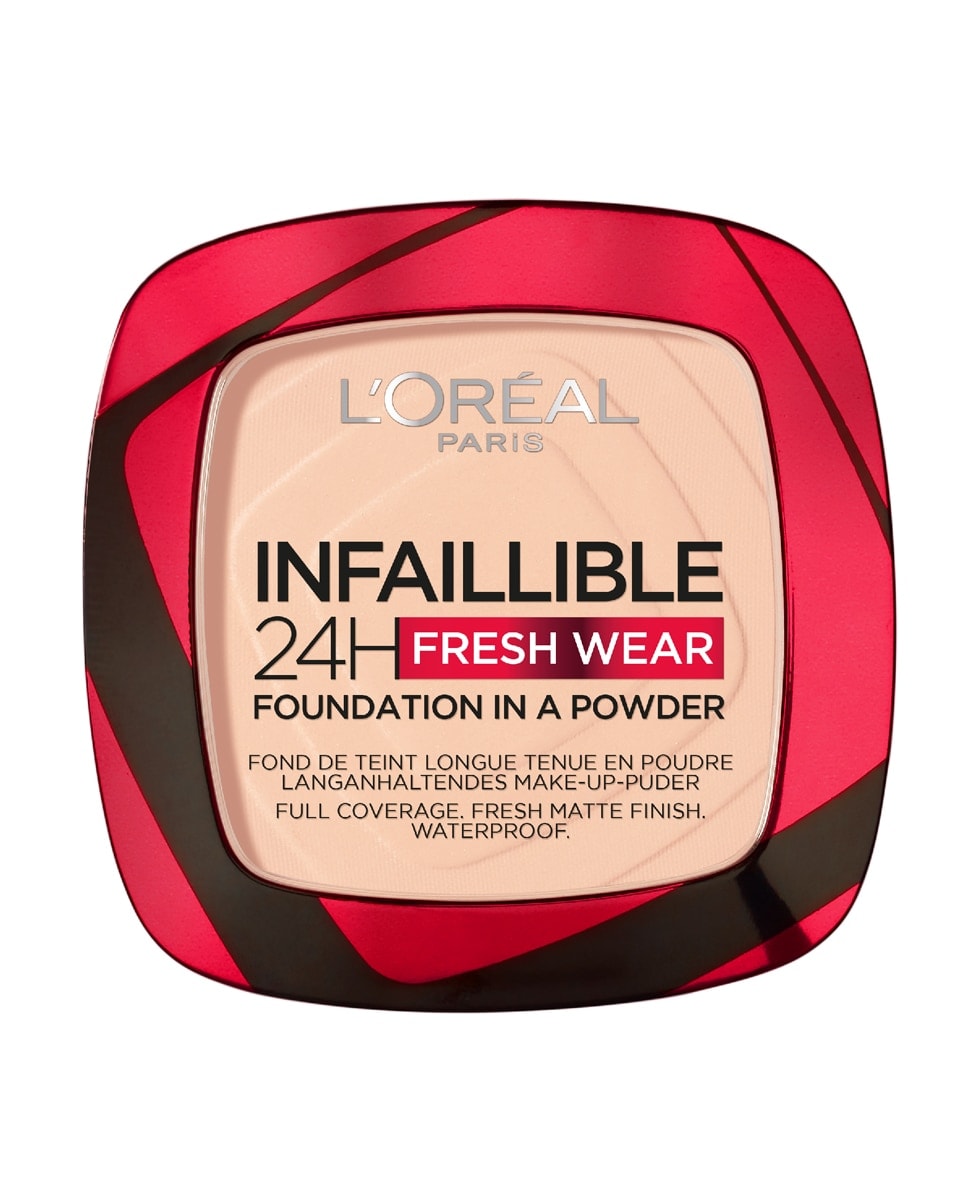 L'Oréal Paris - Polvos compactos mate de larga duración Infalible 24h L'Oréal Paris. - Image 1