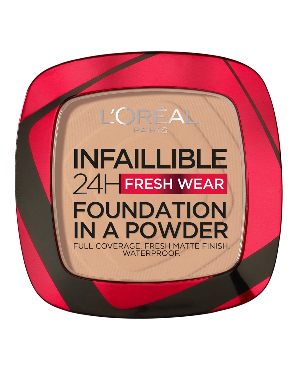 L'Oréal Paris - Polvos compactos mate de larga duración Infalible 24h L'Oréal Paris. - Image 1