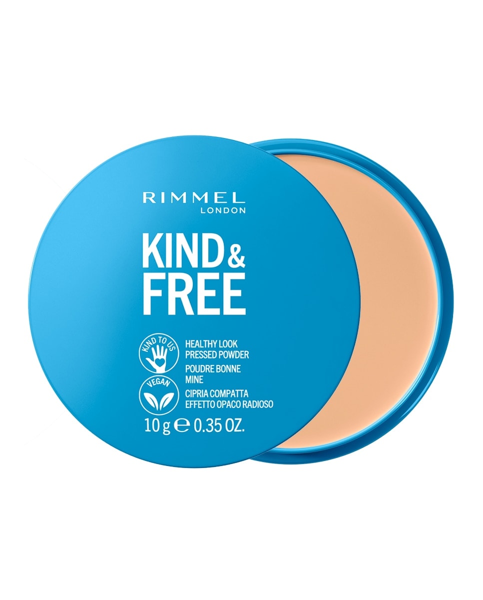 Rimmel - Polvos compactos matificantes Kind & Free Rimmel. - Image 1
