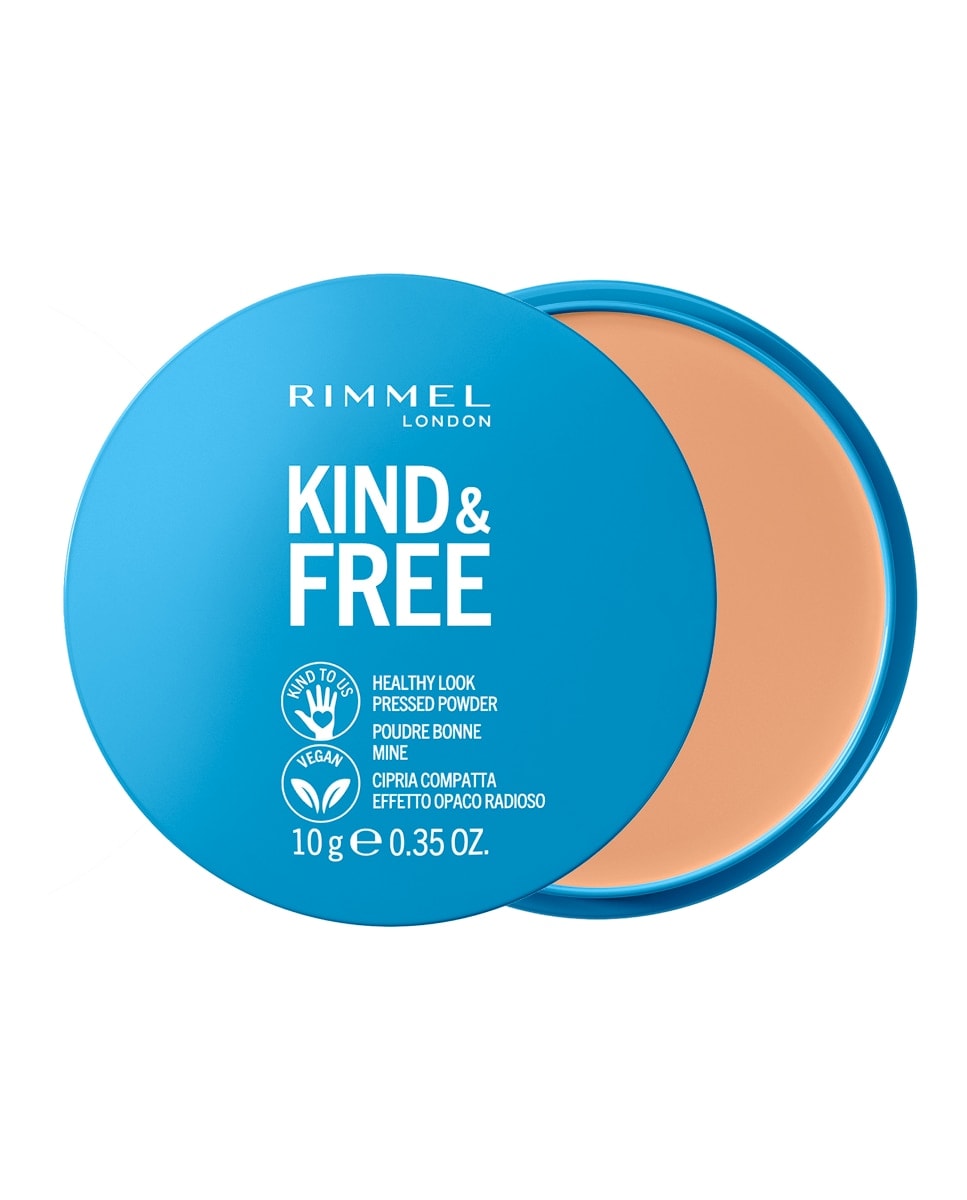 Rimmel - Polvos compactos matificantes Kind & Free Rimmel. - Image 1