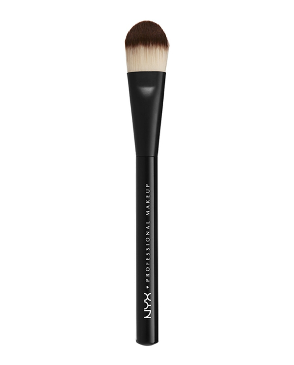 NYX Professional Makeup - Brocha de Maquillaje Fluido Pro Flat Foundation Brush NYX Professional Makeup. - Image 1