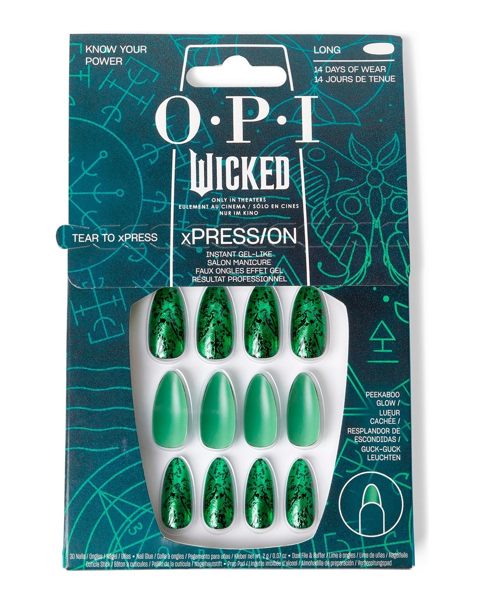 OPI - Uñas Artificiales Anx Elphaba Mani Replica Opi. - Image 1