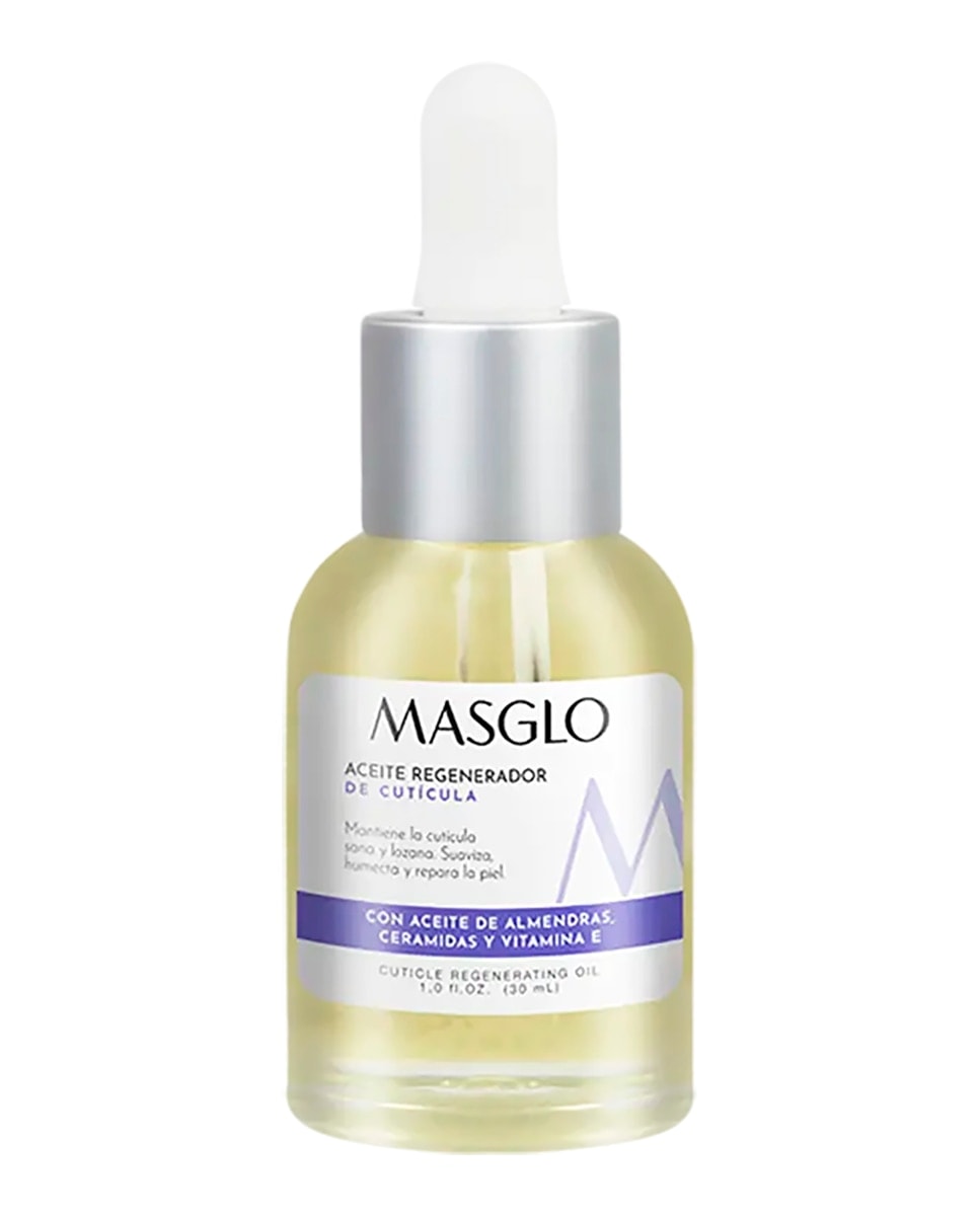 MASGLO - Aceite Regenerador De Cuticula 30 ml Masglo. - Image 1