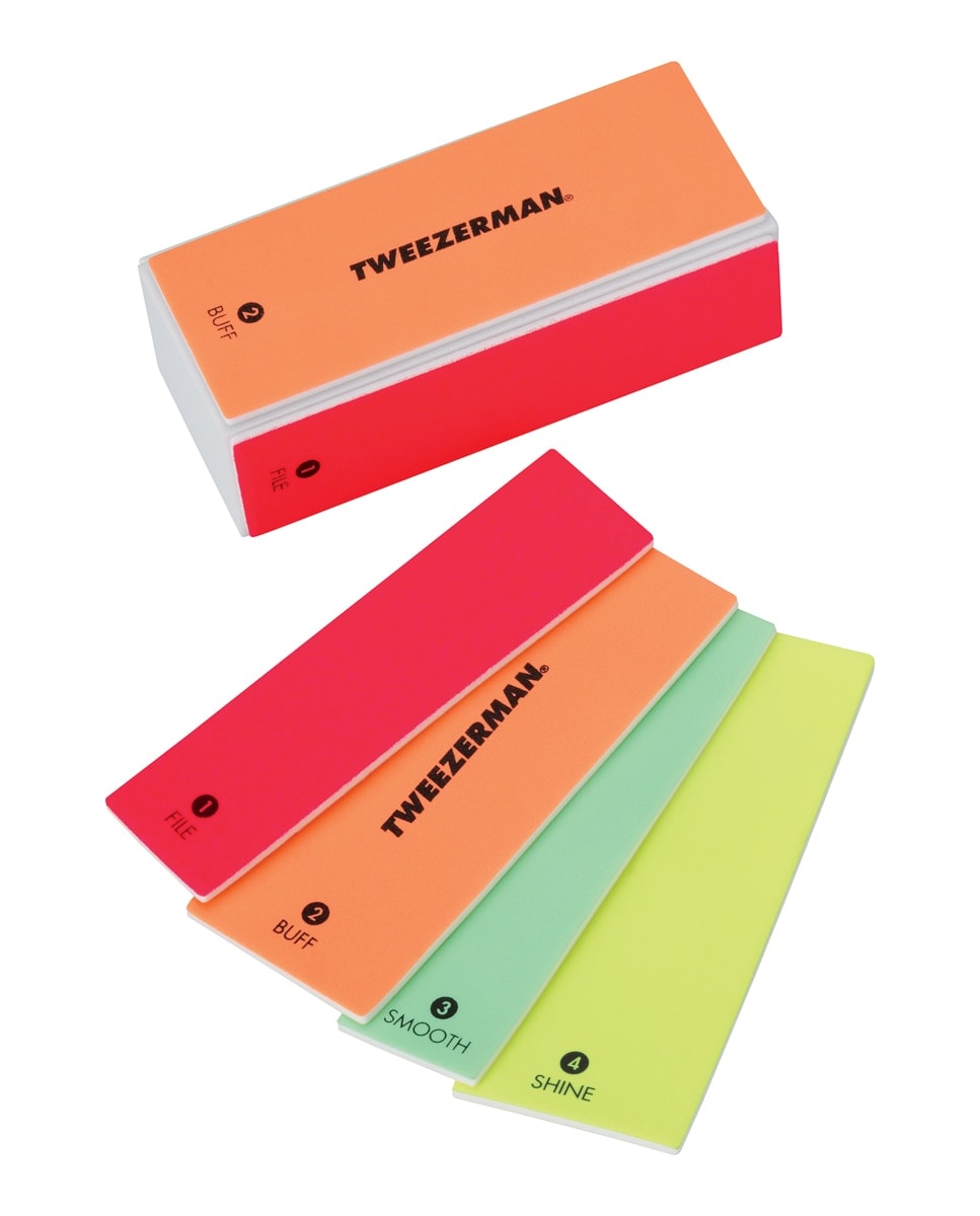 TWEEZERMAN - Lima Bloc 4 caras con Recambios Tweezerman. - Image 1