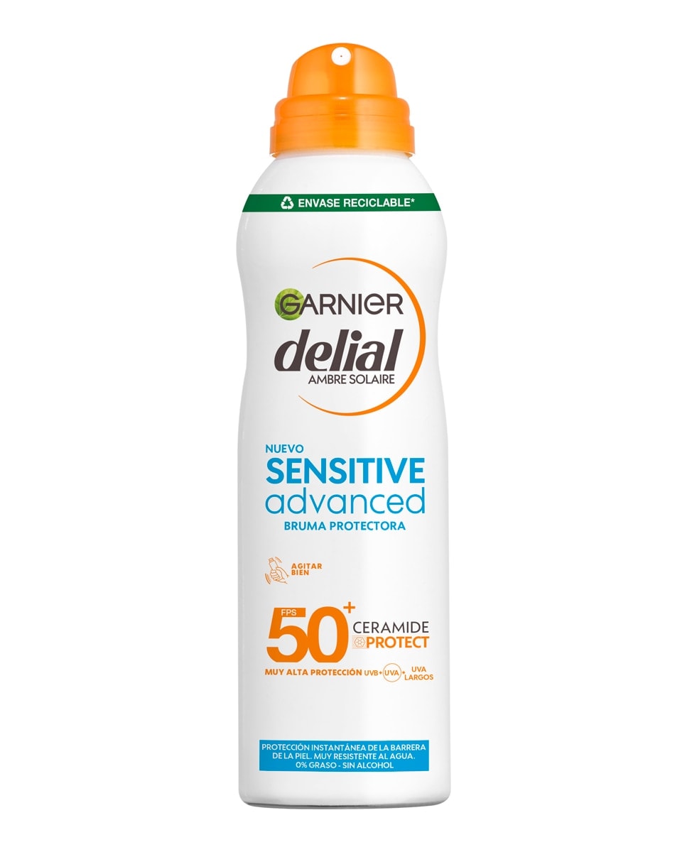 DELIAL - Bruma Protectora Solar Sensitive Advanced Para Pieles Claras 150 ml Delial. - Image 1