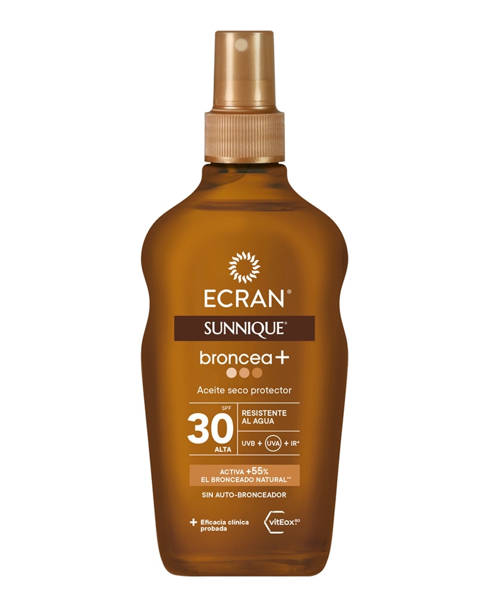 Ecran - Aceite Protector Fps 30 Sunnique Broncea+ 200 ml Ecran. - Image 1