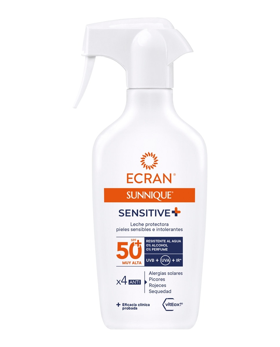 Ecran - Leche Protectora Fps 50+ Sunnique Sensitive 270 ml Ecran. - Image 1