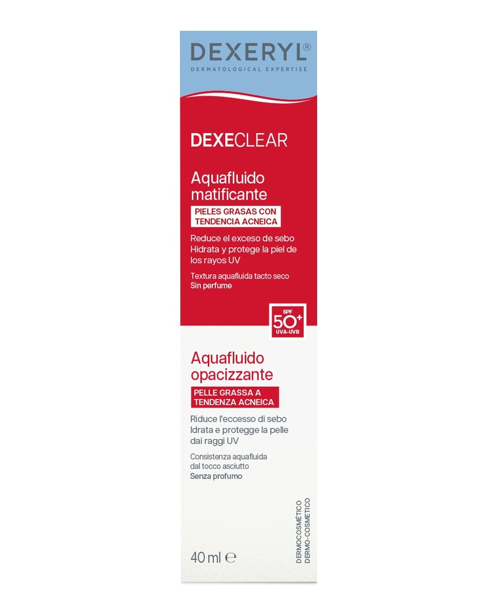 Ducray - Aquafluido Matificante Dexeclear Spf50+ 40 Ml Ducray. - Image 1