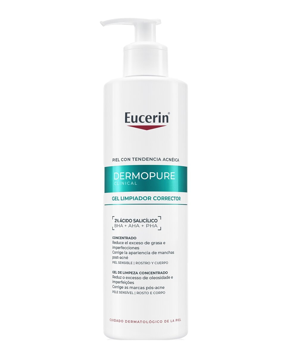 Eucerin® - Gel Limpiador Corrector DermoPure Clinical 400 ml Eucerin. - Image 1