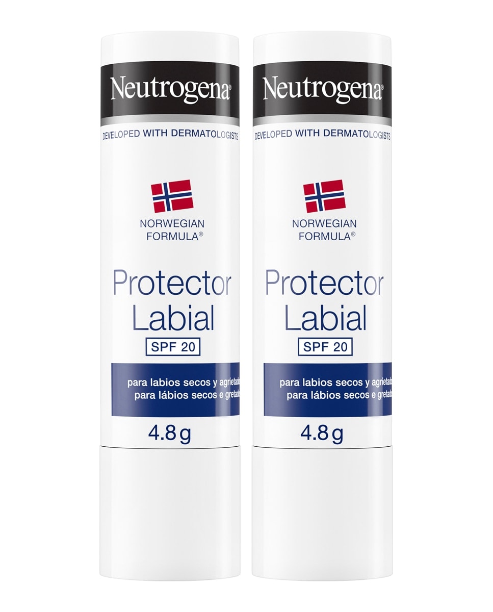 Neutrogena - Pack Protector Labial SPF 20 Fórmula Noruega Neutrogena. - Image 1