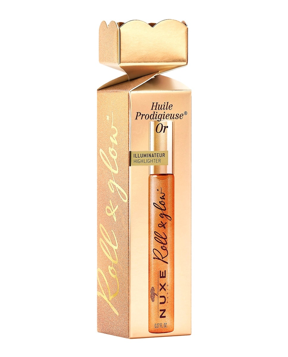 Nuxe - Iluminador Cracker Roll & Glow Huile Prodigieuse® Or Nuxe. - Image 1