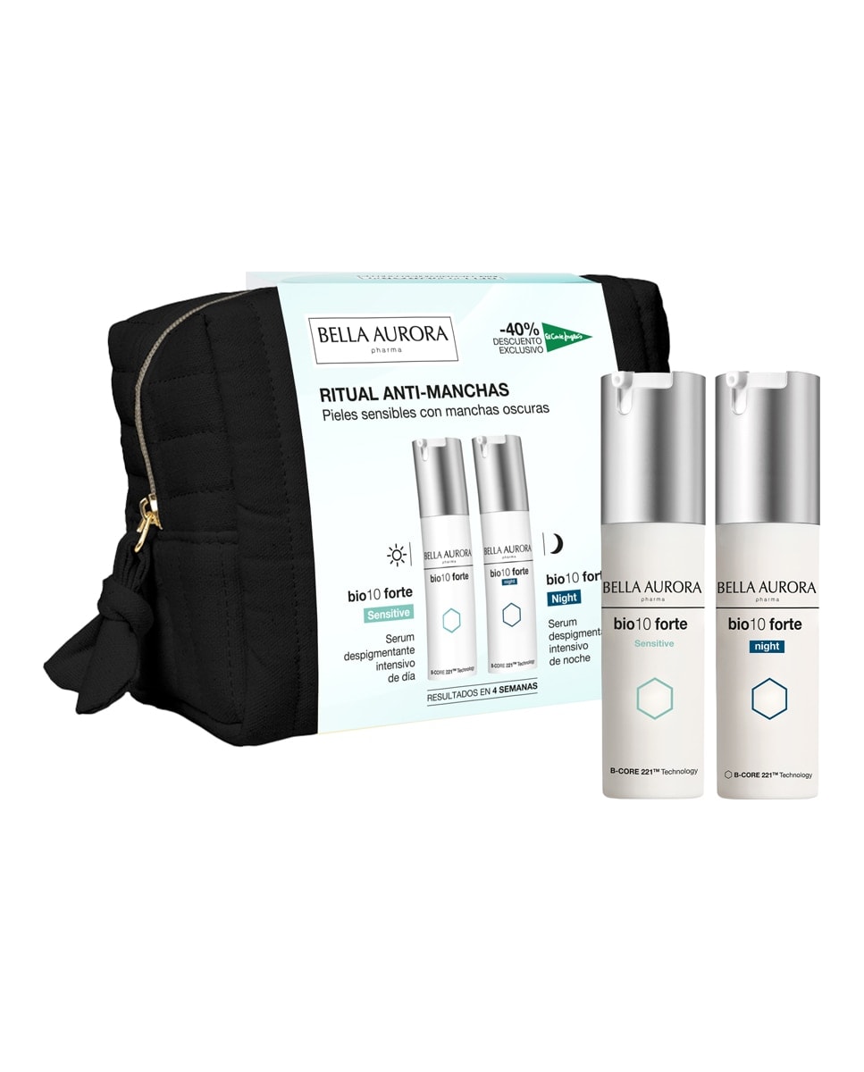 Bella Aurora - Pack Bio10 Forte Sensitive + Night Bella Aurora. - Image 1