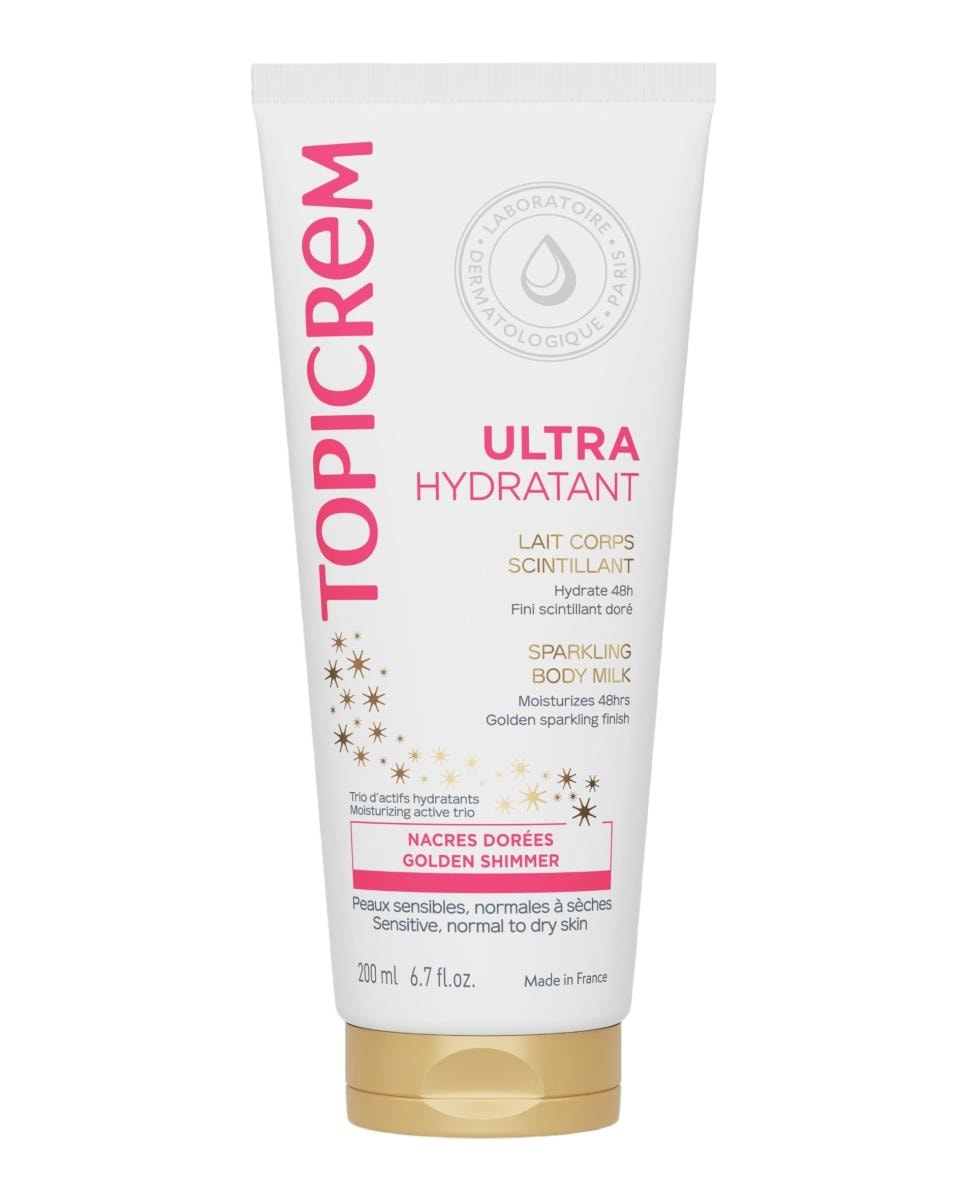 Topicrem - Leche Ultra-Hidratante Corporal Dorada 200 ml Topicrem. - Image 1