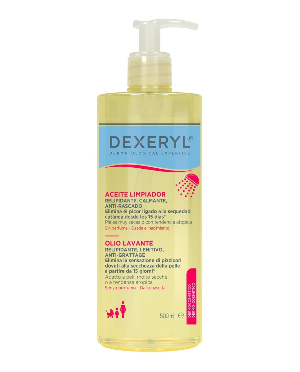 Ducray - Aceite Limpiador Dexeryl 500ml Ducray. - Image 1