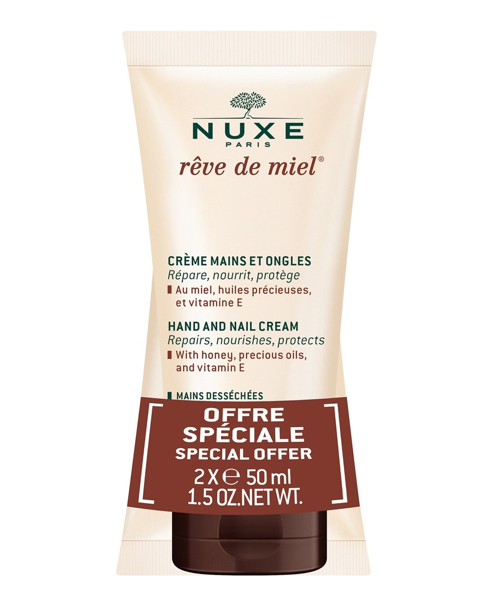 Nuxe - Duplo Crema de manos y uñas Rêve de Miel Nuxe. - Image 1