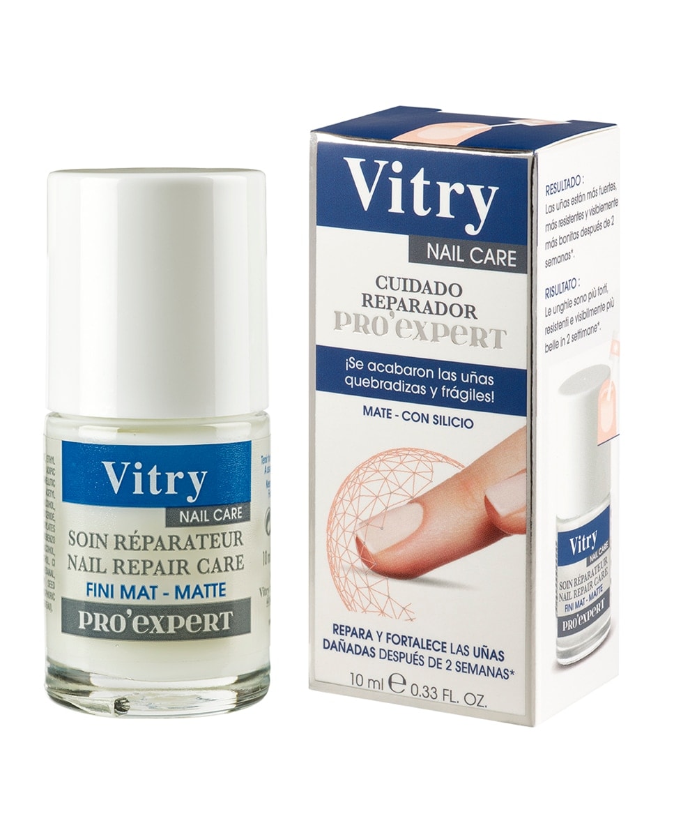 Vitry - Cuidado Reparador de uñas Pro Expert Mate 10 ml Vitry. - Image 1