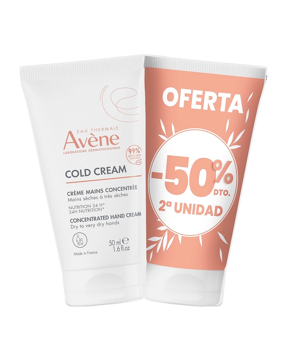Avène - Pack Crema de manos hidratante Cold Cream Avène. - Image 1