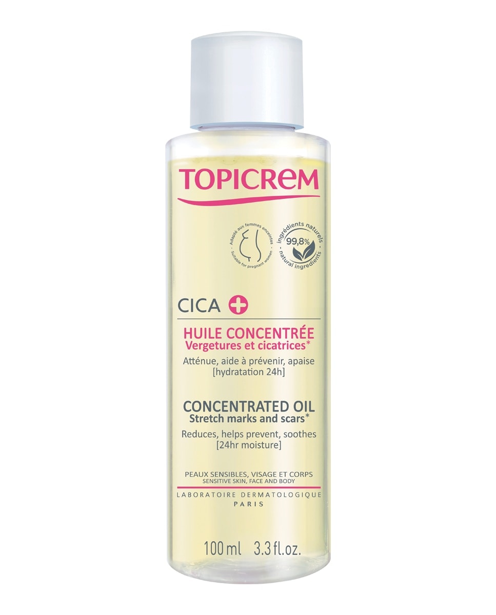 Topicrem - Aceite Concentrado Cicatrices y Estrías Cica 100 ml Topicrem. - Image 1
