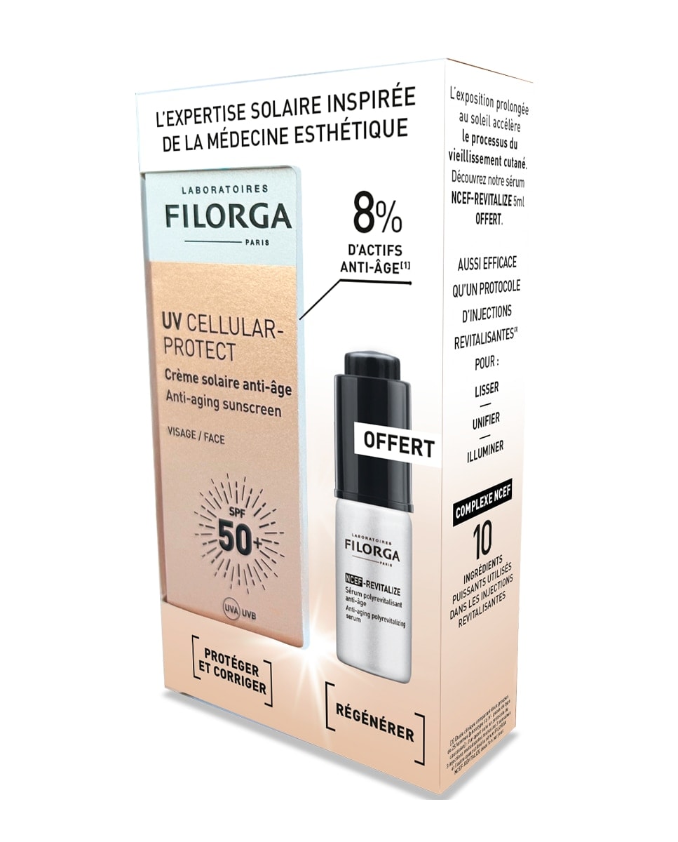 Filorga - Pack Protector Facial Antiedad SPF50 Filorga. - Image 1